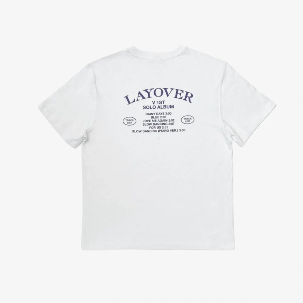 BTS V Layover T-Shirt - Picture 1 of 4